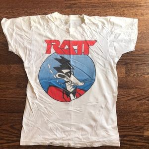 AUTHENTIC VINTAGE Ratt Concert T-shirt 1987